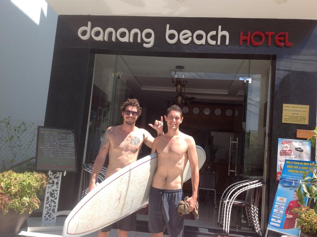 Danang Beach Hotel Bagian luar foto